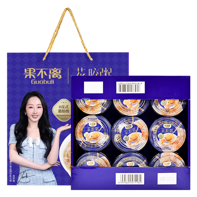 牛奶燕麦花胶粥9连杯